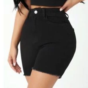 High waist shorts